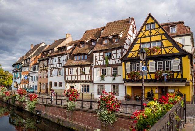 Petite Venise et maisons à colombages de Colmar