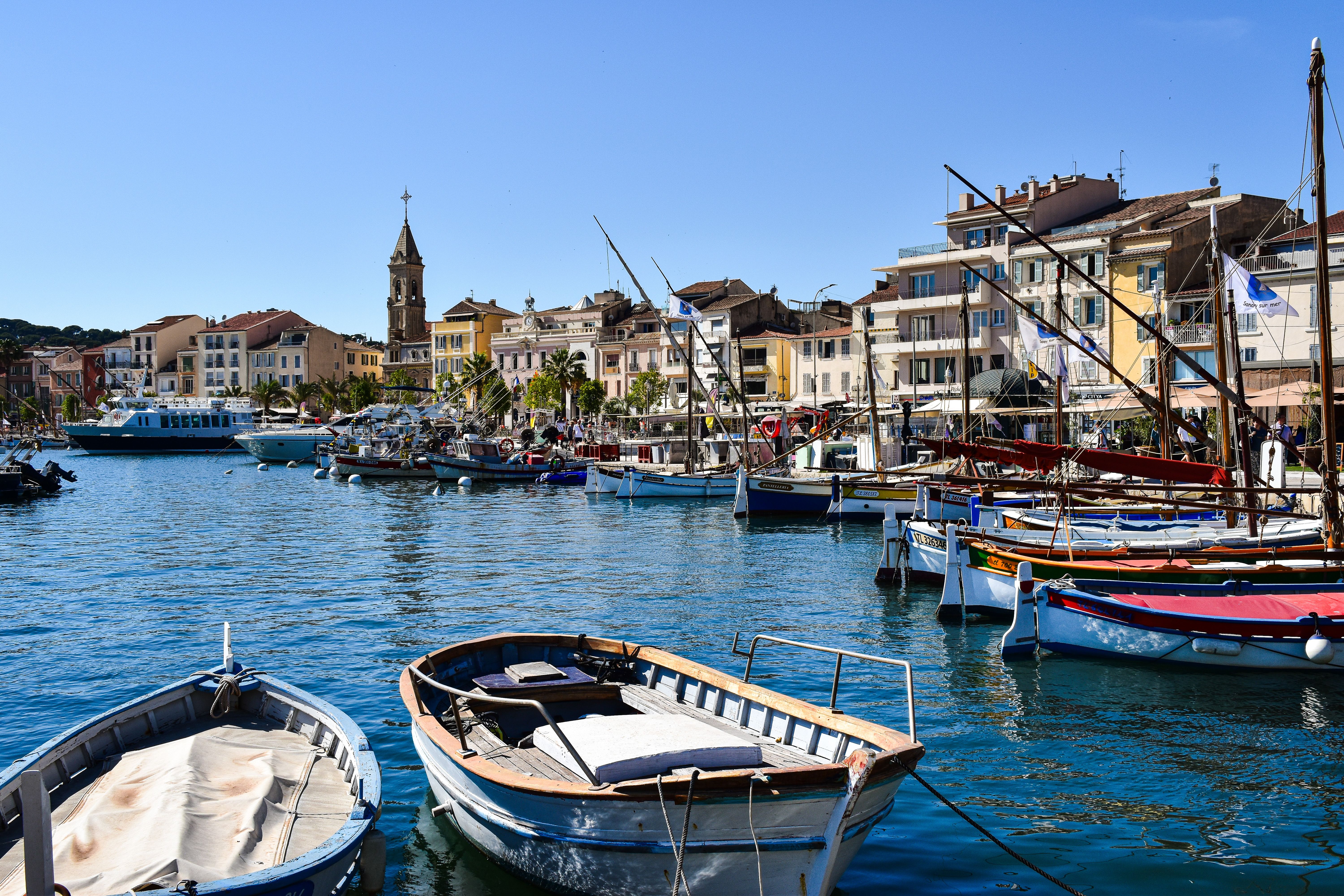 Port coloré de Sanary-sur-Mer