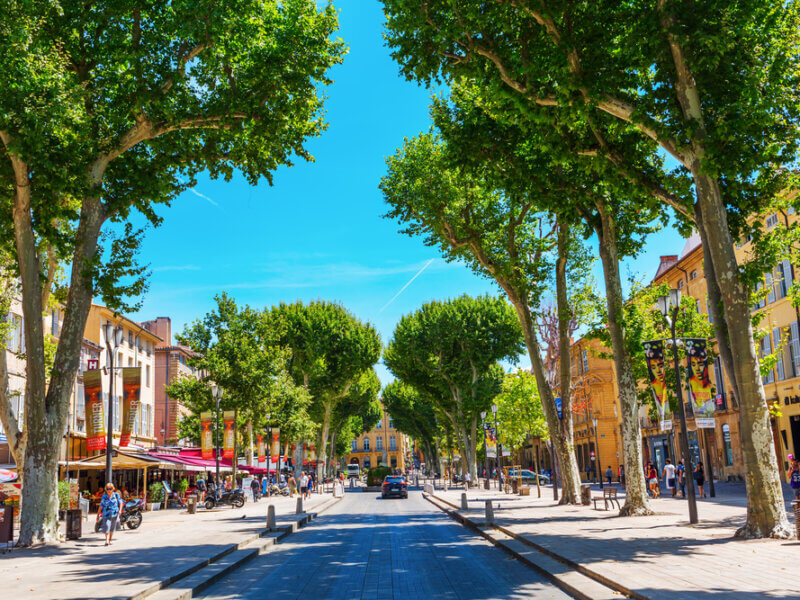 Centre ville d'Aix-en-Provence